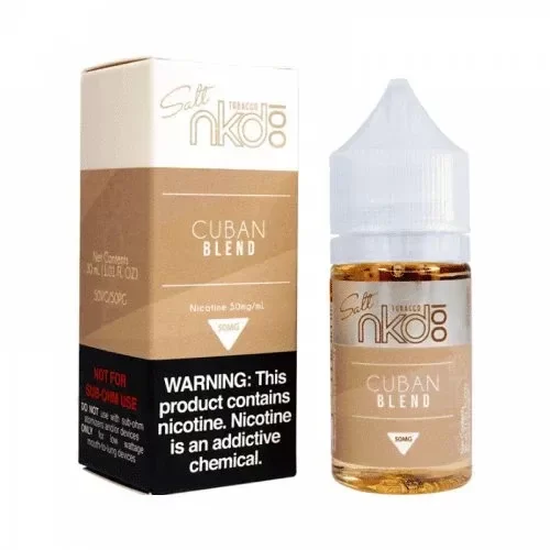 Producto - NAKED SALT - CUBAN BLEND- 30 ML -35MG