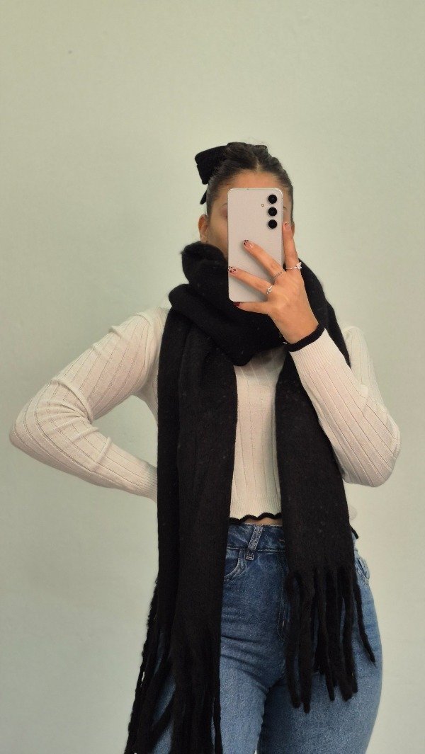 Producto - Ruana negro