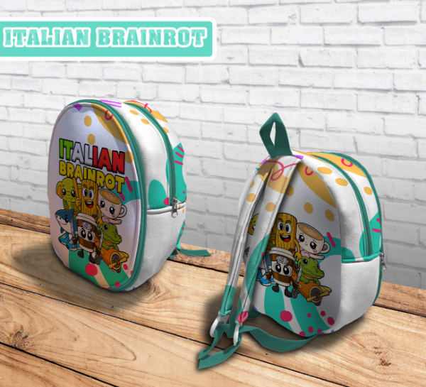 Producto - MOCHILA INFANTIL ITALIAN BRAINROT II