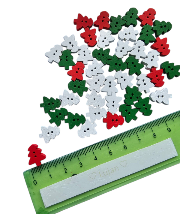 Producto - Botones navidad x 10 unidades