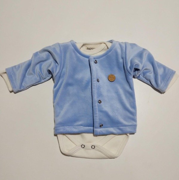 Producto - Campera Plush Celeste