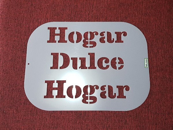 Producto - Stencil - cod Hogar dulce Hogar