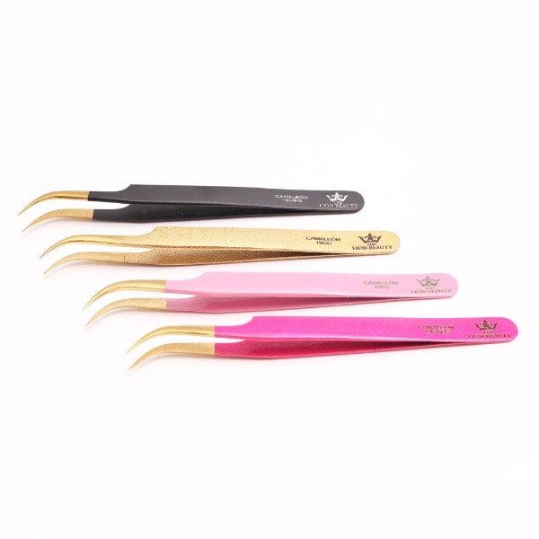 Producto - Pinza curva camaleon The Lion Beauty