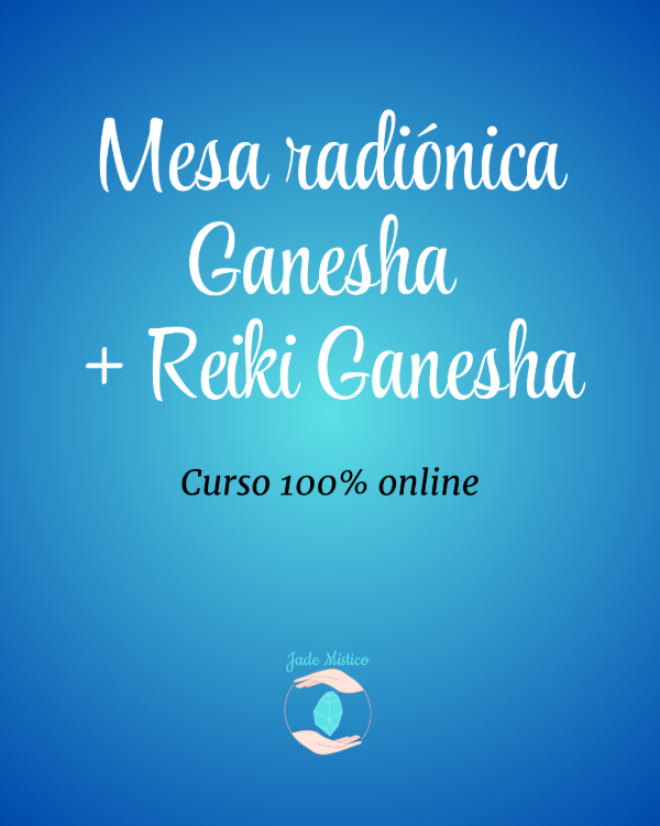 Producto - Curso Grabado - Mesa Radiónica de Ganesha + Reiki Ganesha