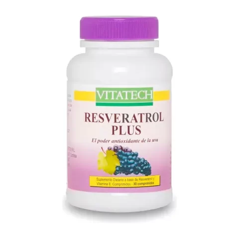 Producto - Resveratrol Plus Vitatech 50 mg x 30comp