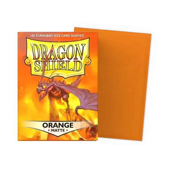 Producto - Dragon Shield Orange Matte Sleeves