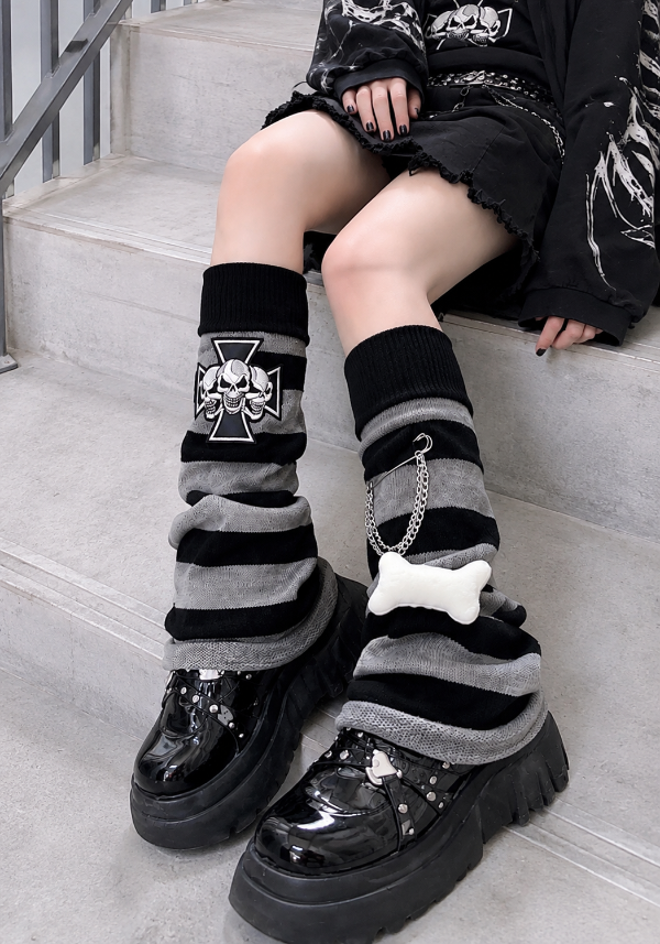 Producto - Polaina Sweet Death con rayas
