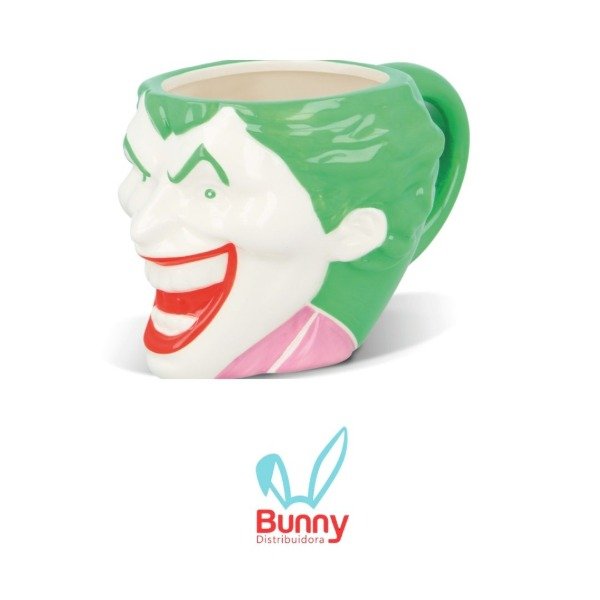 Producto - STOR - TAZA CERAMICA 3D DC THE JOKER 444ML - EN CAJA EN CAJA DE REGALO - 0