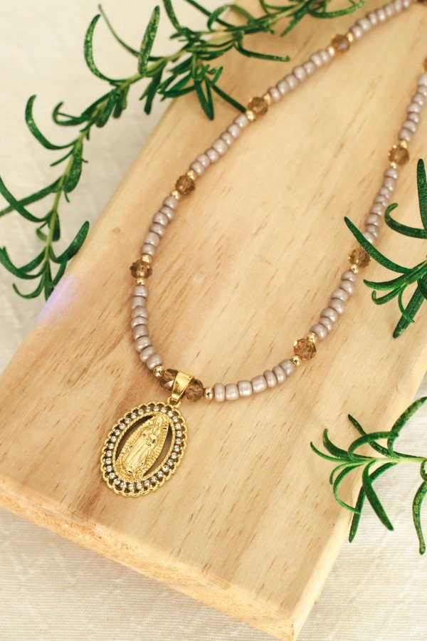 Producto - Collar de Virgen de Guadalupe