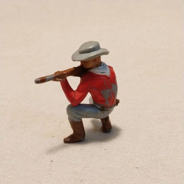 Producto - Vaquero arrodillado con rifle-Estilo Comansi-Años 70/80-Vintage - 2