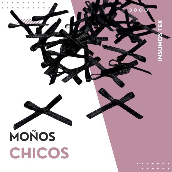 Producto - Moños negros (10u)