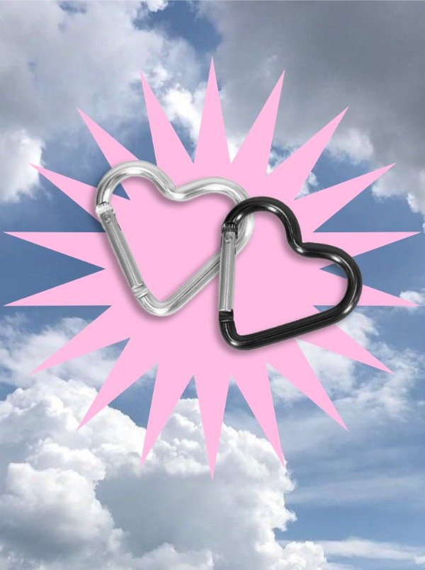 Producto - CSV // Heart Carabiner (Par)