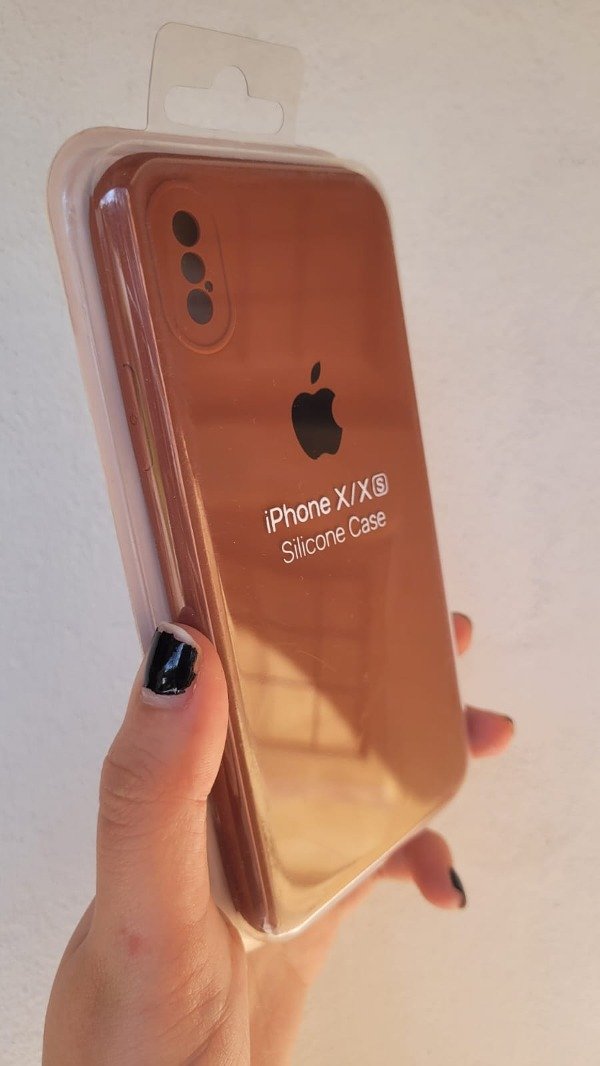 Producto - Iphone X/Iphone XS: Silicone Case Marron