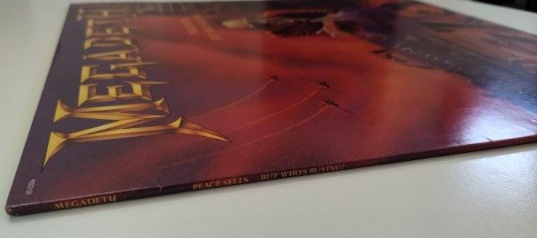 Producto - MEGADETH Peace Sells Disco Vinilo LP USA 1986 Insert Specialty Pressing - 4