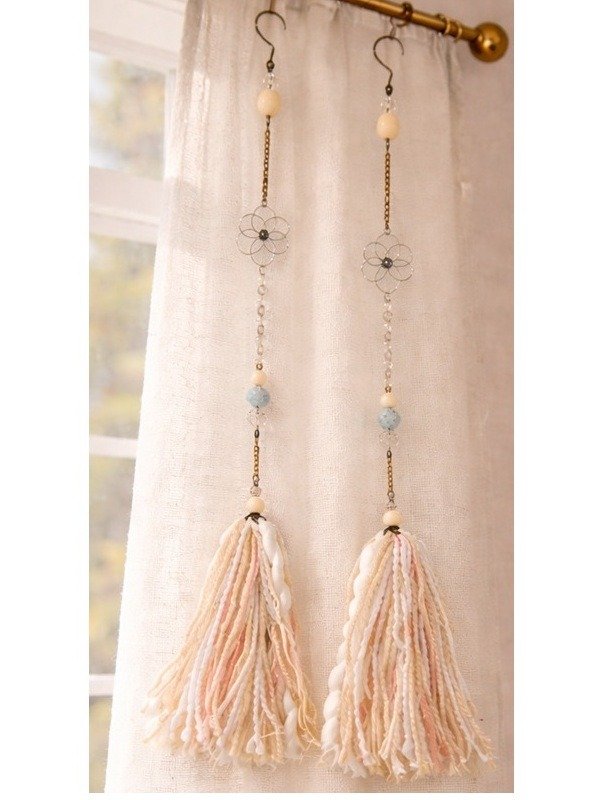 Producto - Borla Atrapasol Estilo Boho Romantico - par