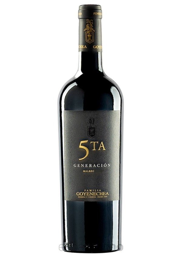 Producto - Vino Goyenechea 5ta Generación Gran Reserva Malbec