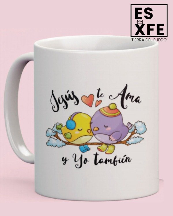 Producto - Taza cerámica  "Jesús te ama"