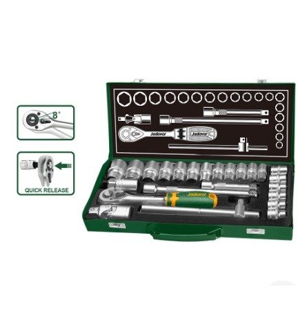 Producto - Set Cricket Tubos x24 1/2" 45D Valija Metálica