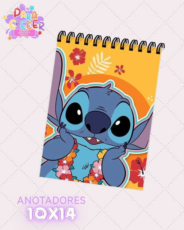 Producto - Pack Anotadores 10x14 plantilla editable