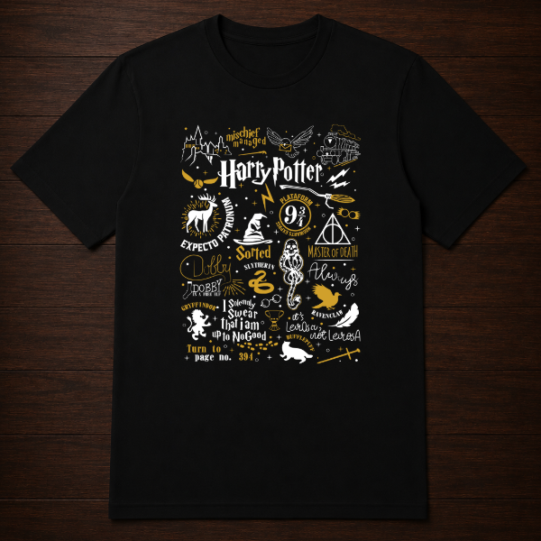Producto - Remera - Harry potter collage (Harry potter) - 0