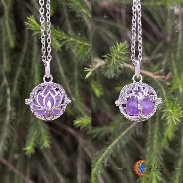 Producto - Relicario Hindú bañado en plata con cadena "Trezo" - Varios modelos