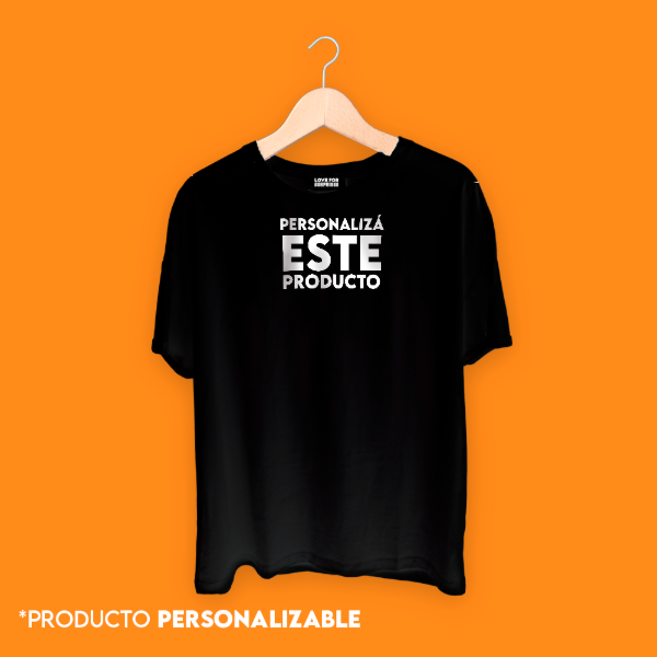 Producto - REMERA PERSONALIZABLE
