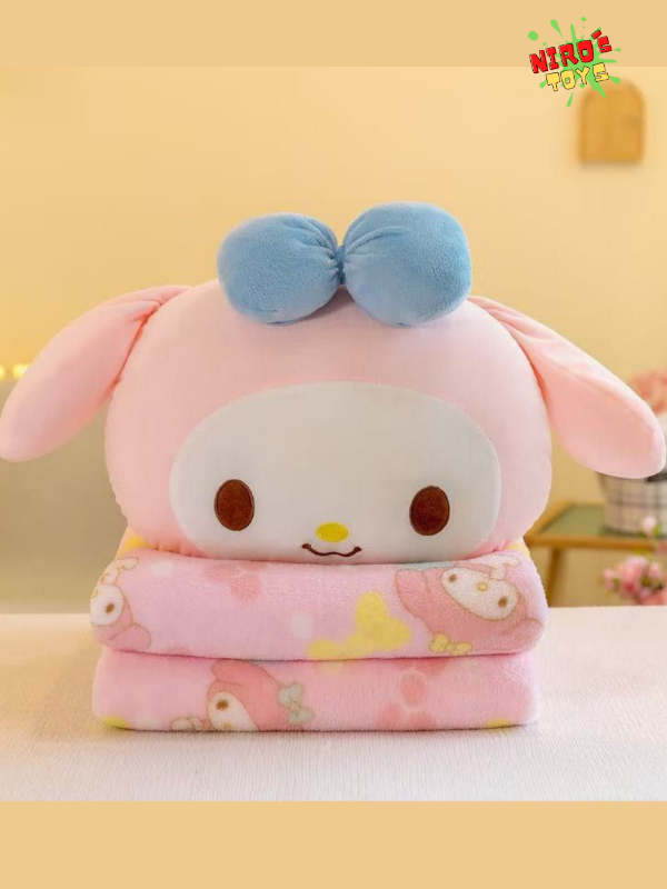 Producto - Sanrio + Manta (35CM) Mod. 3 - Peluche Sanrio - Nirostoys