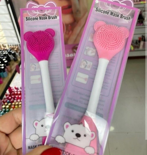 Producto - Brocha doble silicona osito