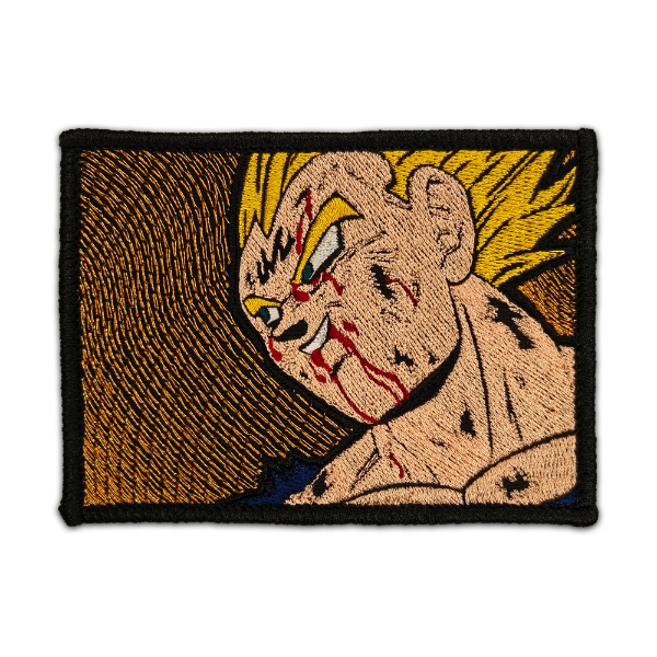 Producto - Vegeta Saiyajin SSJ - Parche Bordado - Dragon Ball Z