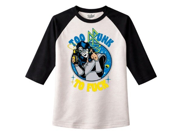 REMERA ACE  TO DRUNK TO FUCK X JVAN MACHADO — imagen 2