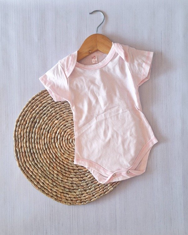 Producto - Body Algodón Jersey Rosa MC