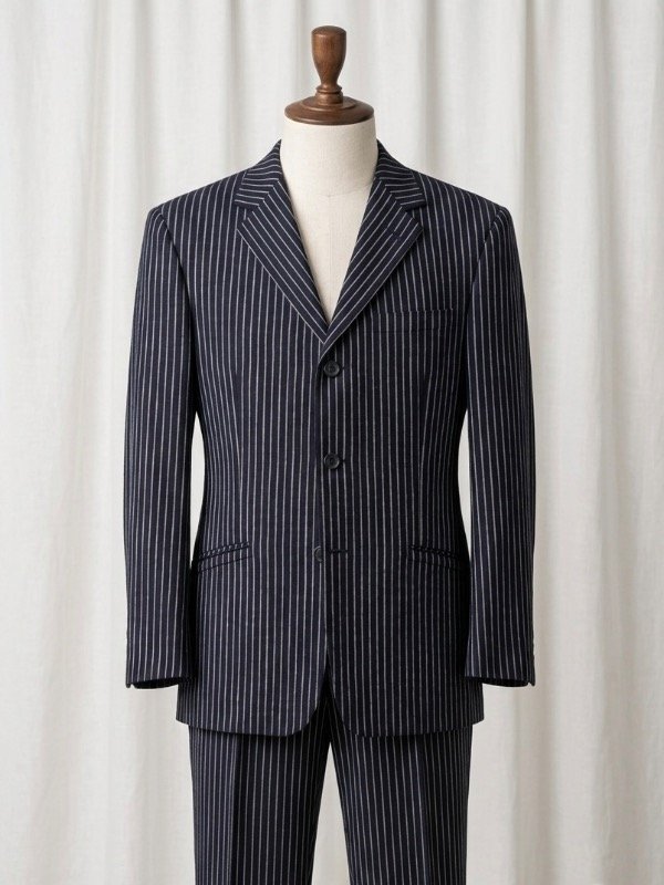 Producto - Traje Versace Classic Raya Tiza T. 50 - 0
