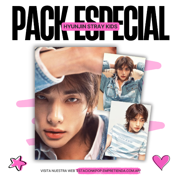 Producto - PACK HYUNJIN GUESS 2026 STRAY KIDS