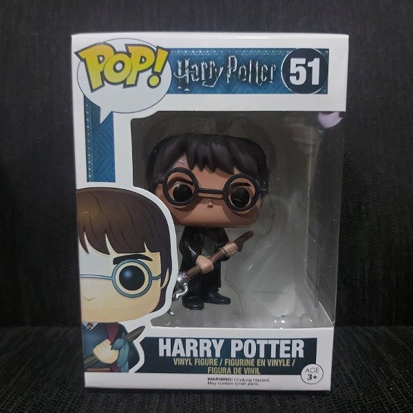 Producto - Funko POP: Harry Potter con escoba [51] (Harry Potter)