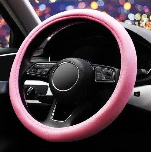 Producto - CUBRE VOLANTE PVC ROSA