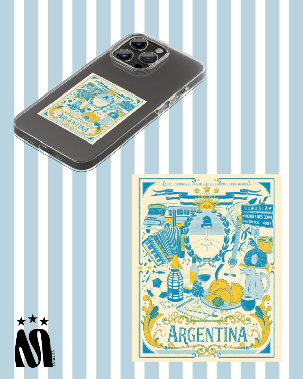Producto - Estampita Argentina #2