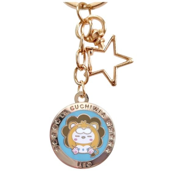 Producto - Llavero Acrilico Cuchisigno Signo Zodiacal Leo Otorii