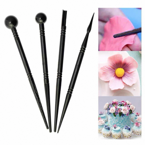 Producto - SET ESTECAS NEGRAS X 4