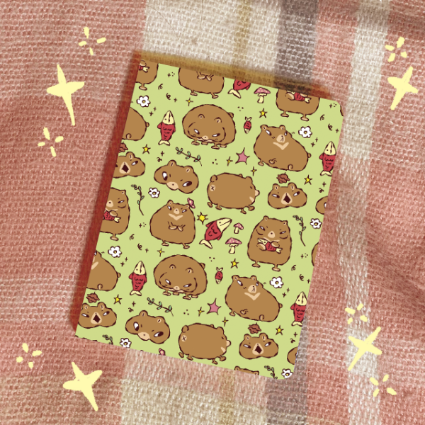 Producto - cuaderno de arte A6 "ositos del bosque"