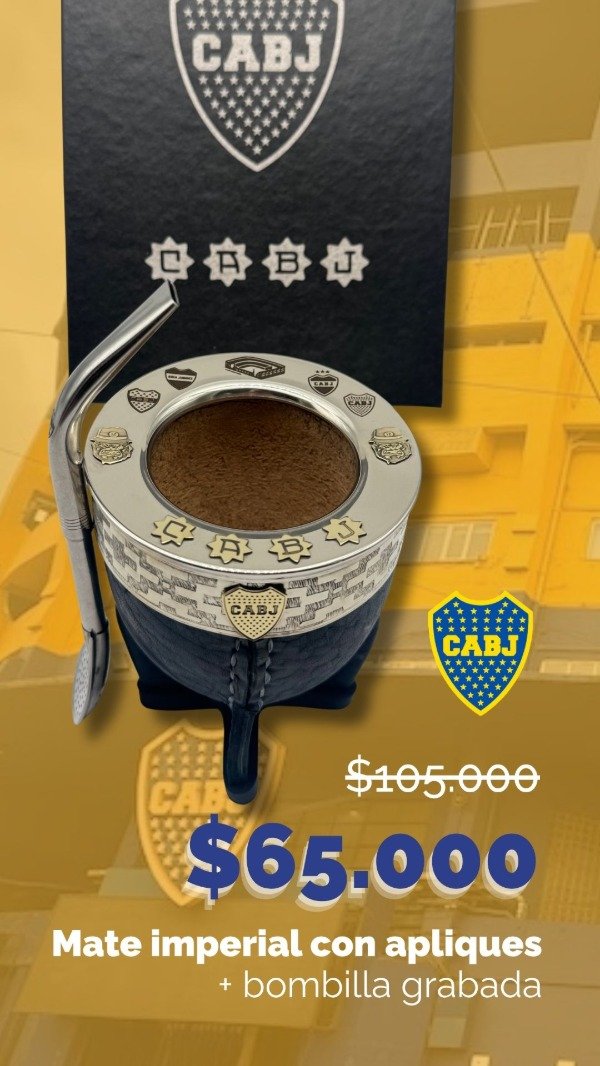 Producto - MATE IMPERIAL BOCA JUNIORS