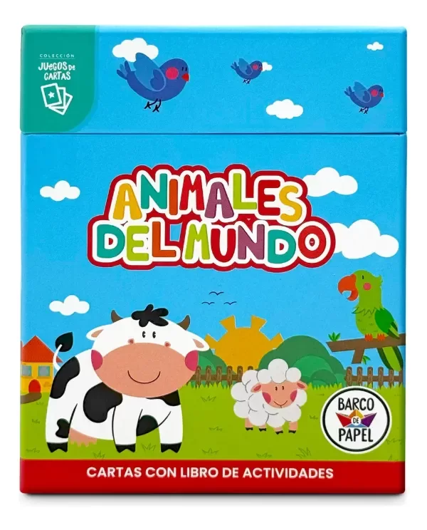 Producto - JUEGO DE CARTAS ANIMALES DEL MUNDO