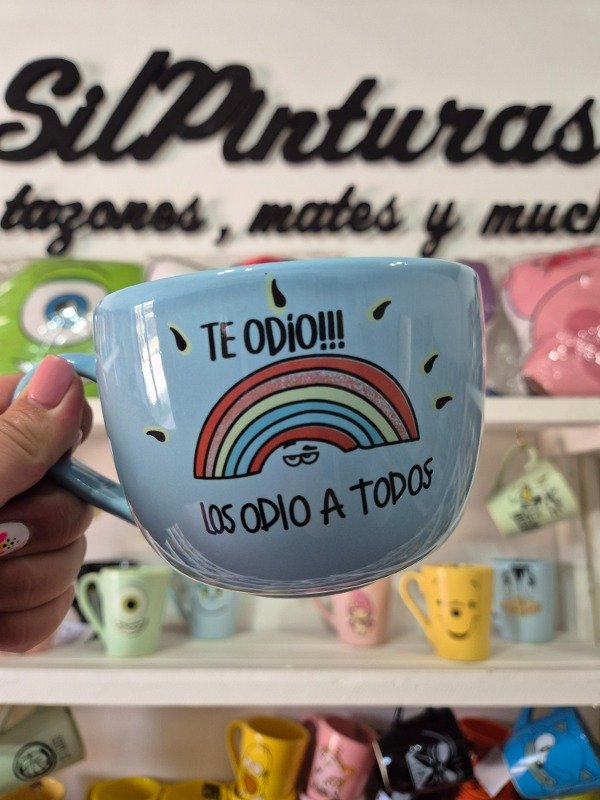 Producto - Tazón XL Los odio a todos 2