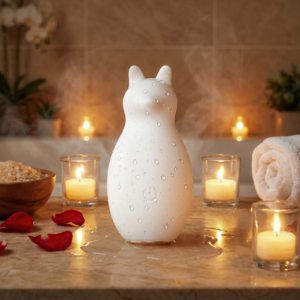 Producto - Vibrador Gato Blanco