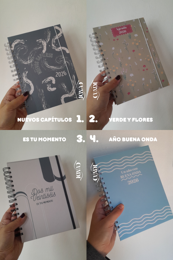 Producto - AGENDA ESTUDIANTIL A5- ELEGÍ TAPA