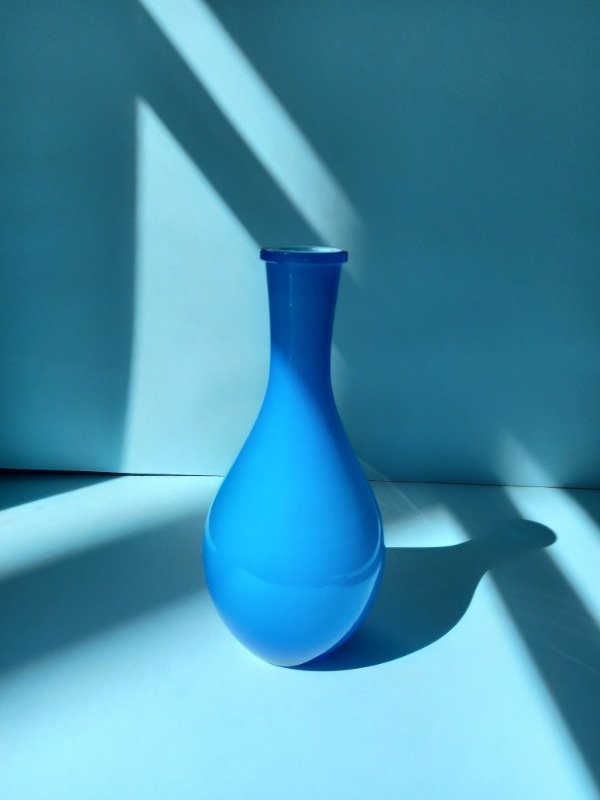 Producto - Florero azul pequeño
