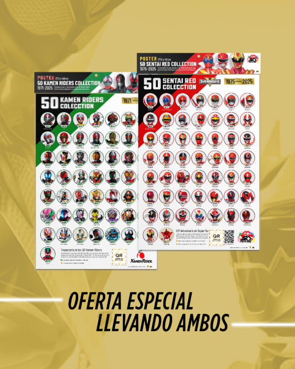 Producto - Combo x2 Posters Super Sentai + Kamen Rider