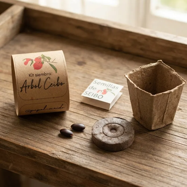 Producto - Kit de Siembra - Arbol Ceibo - 7