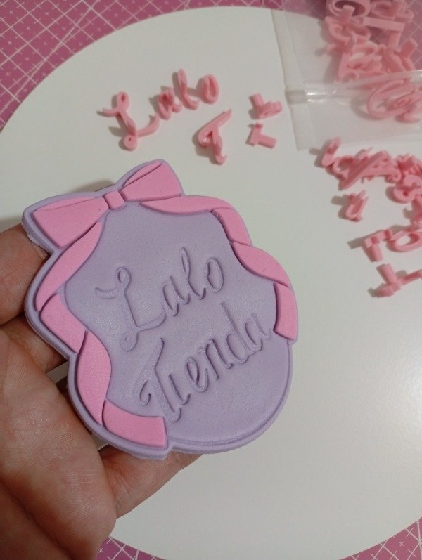 Producto - Sello letras cursiva - 1