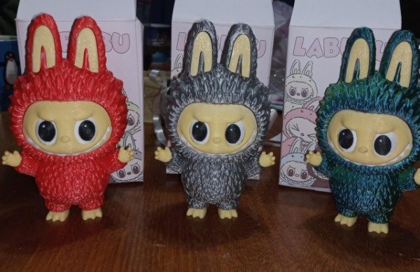 Producto - MUÑECO LABUBU OJOS GIRATORIOS