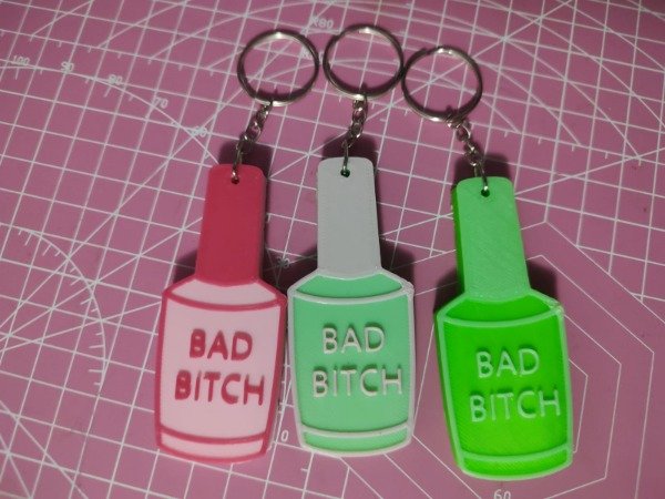 Producto - Llavero forma esmalte plano abrelatas